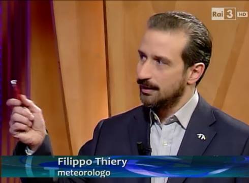 Il meteorologo Filippo Thiery