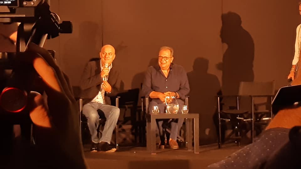 Claudio Bisio e Ciro, ispiratore della storia del film "Si può fare"