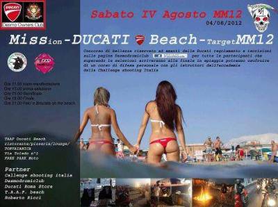 “Miss Ducati Beach 2012”