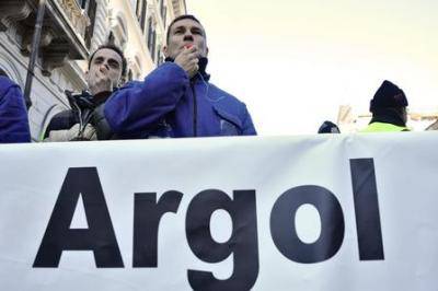 Agostini: "Il Governo sostenga i lavoratori Argol e Linda"