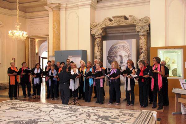 Un Gruppo Vocale al Museo di Anzio