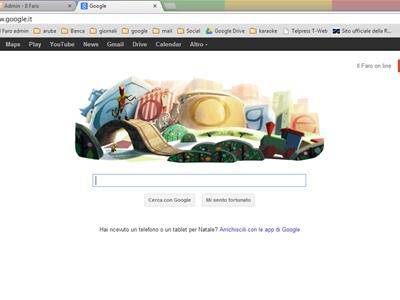 Buon Natale da Google Doodle