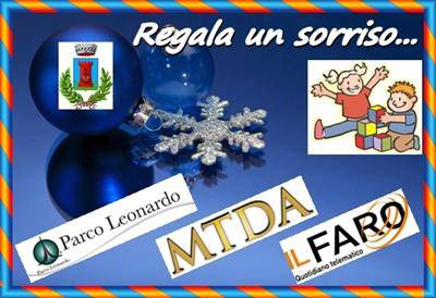 Il 15 dicembre "Regala un sorriso"