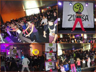  Zumba Night Party a Time City, un successo