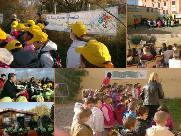 A Torre Flavia per inaugurare la festa dell’albero