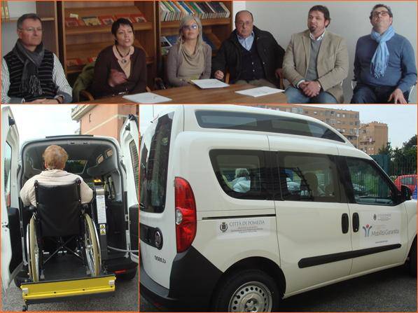 Pomezia, progetto mobilità garantita per anziani e disabili