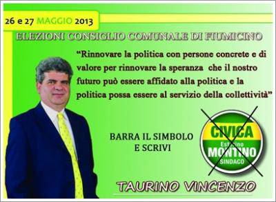 Vincenzo Taurino: una candidatura al “servizio di Tutti”