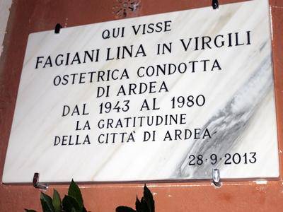 I cittadini ricordano l’ostetrica condotta Lina Faggiani