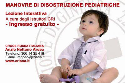 Manovre di disostruzione pediatriche, ripartono gli incontri