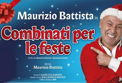 Al Brancaccio “Combinati per le feste” di Maurizio Battista