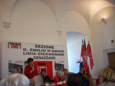 Convegno sulla Resistenza organizzato da SPI e CGIL Roma Sud-Pomezia-Castelli