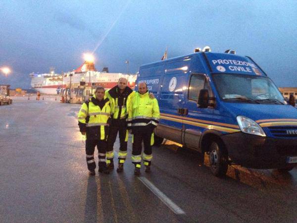 Emergenza in Sardegna: arrivato ad Olbia il primo camion di aiuti