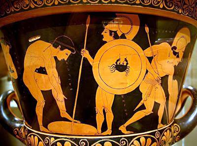 Eufronio racconta la Guerra di Troia