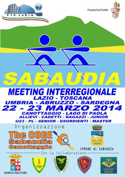 Meeting InterRegionale di Canottaggio a Sabaudia