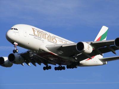 Emirates, a Fiumicino arriva il secondo A-380