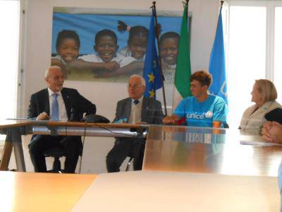 Mattia Camboni ufficializzato testimonial Unicef