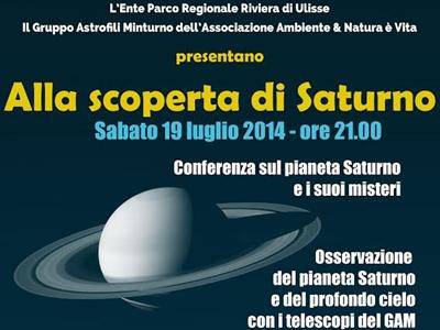 Alla scoperta di Saturno