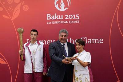 Baku 2015, la Fiamma Olimpica Europea prende vita 