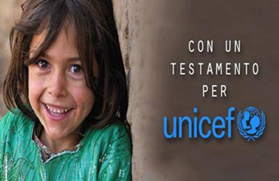 L’Unicef celebra la Giornata Internazionale dei Lasciti