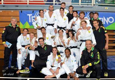Judo a Squadre, le Fiamme Gialle tornano da Trento, con un oro ed un bronzo