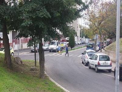 Pomezia Riparte Adesso: "Pericolosità del passaggio pedonale Via Singen"