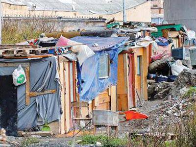 CasaPound: raccolta firme per lo sgombero della baraccopoli alle Acque Rosse
