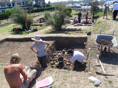 #santa Marinella: finita la campagna di scavi a Castrum Novum