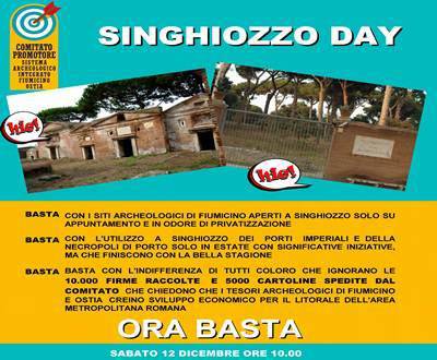 Comitato per il parco archeologico: Singhiozzo Day