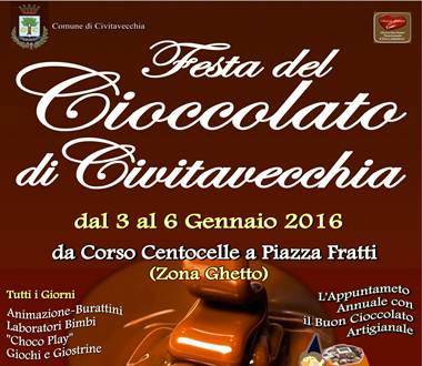 La festa del cioccolato e dell’Epifania: dal 3 al 6 gennaio 2016 al Ghetto
