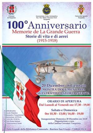100° Anniversario di “Le Memorie de la Grande Guerra. Storie di vita e di aerei”
