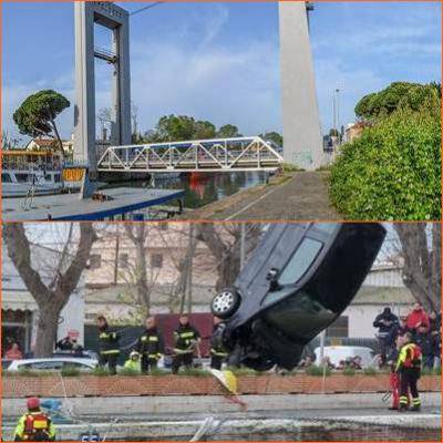 Incidente Ponte 2 giugno, Montino: “Terminate le operazioni di recupero dell’auto”