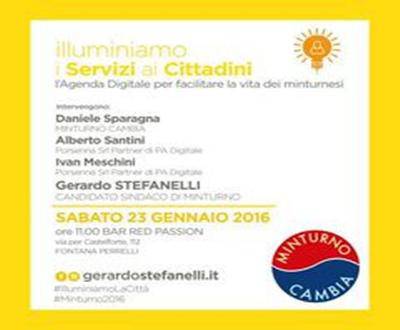 Lista civica presenta l’incontro tematico “Illuminiamo i servizi ai cittadini”