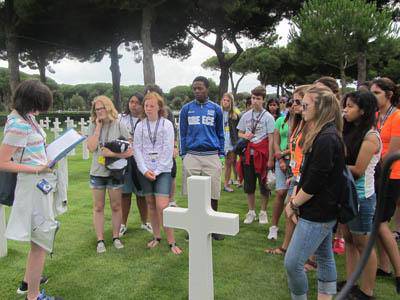 Visite guidate al cimitero americano