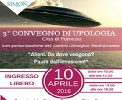 Convegno di Ufologia: “Alieni. da dove vengono? Paura dell’invasione!”
