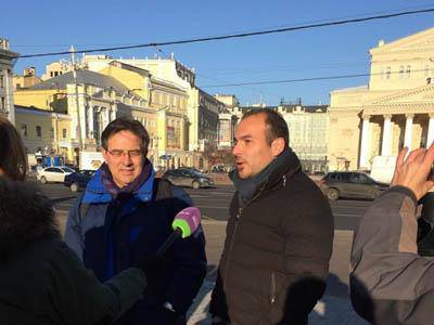 Il presidente del Cral intervistato dalla tv moscovita