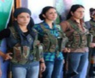 Incontro con Fatma Gulmez per spiegare la lotta dei curdi a Kobane