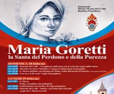 Le reliquie di Santa Maria Goretti a Lenola