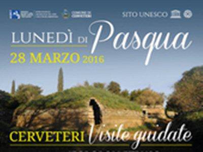 A Pasquetta, Necropoli della Banditaccia e Museo Cerite aperti tutto il giorno