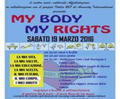 Amnesty International presenta “My body my rights – il mio corpo i miei diritti”