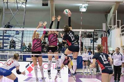 L’Omia Volley Cisterna combatte ma perde