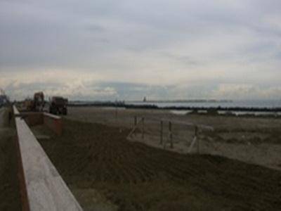 Lungomare della Salute, Cini: “Iniziati i lavori di sbancamento delle spiagge libere”
