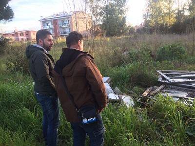 Riqualificazione in via Rosa Agazzi a Madonnetta da parte di CasaPound 