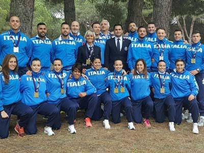 Dagli Europei alla tv. La Nazionale di Karate su Raiuno