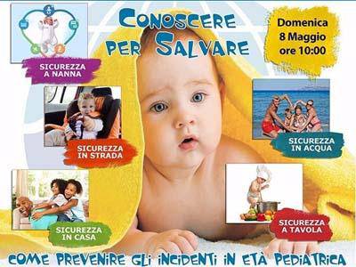 Prevenzione incidenti in età pediatrica, la Salvamento Academy al Teatro Brancaccio