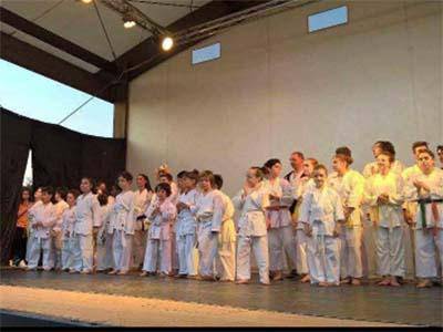 Lo spettacolo del karate Yoshokan, allo Sporting Village Eschilo 1