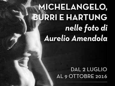 Michelangelo, Burri e Hartung nelle foto di Aurelio Amendola