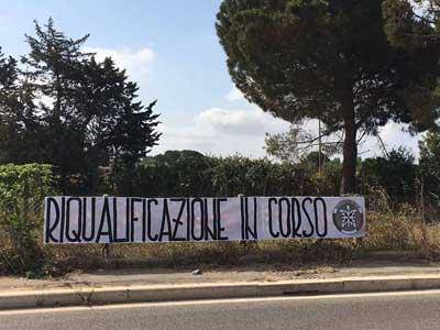 CasaPound Italia riqualifica via della Selva Piana