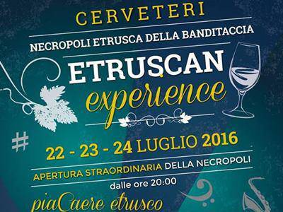 Etruscan Experience: tre serate sotto le stelle alla Necropoli della Banditaccia