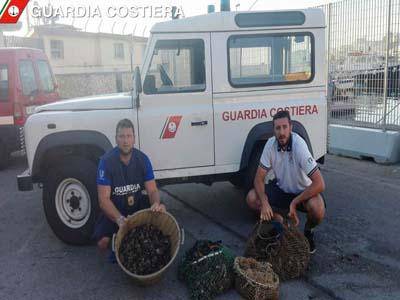 Guardia Costiera di Gaeta: contrasto alla pesca di frodo