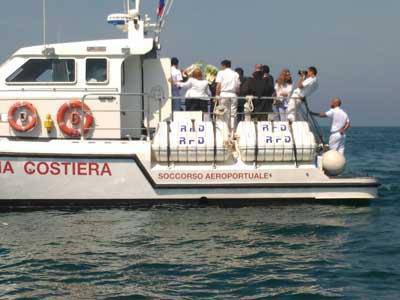 In ricordo di Andrea: cerimonia in mare con la Guardia Costiera